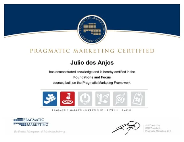 Pragmatic Marketing資格画像